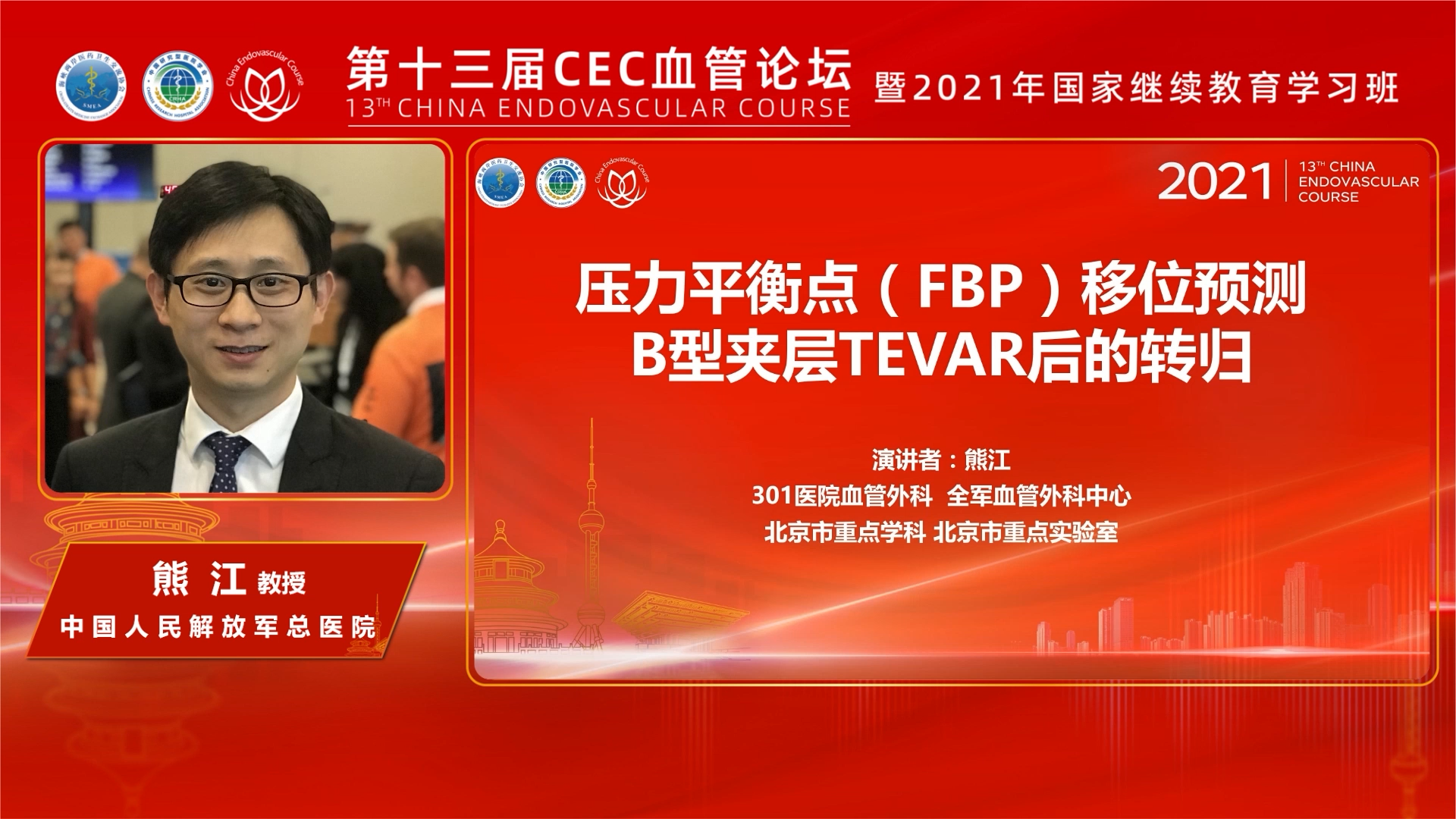 压力平衡点（FBP）移位预测夹层TEVAR后的转归-熊江