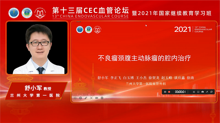 不良瘤颈腹主动脉瘤的腔内治疗-舒小军 