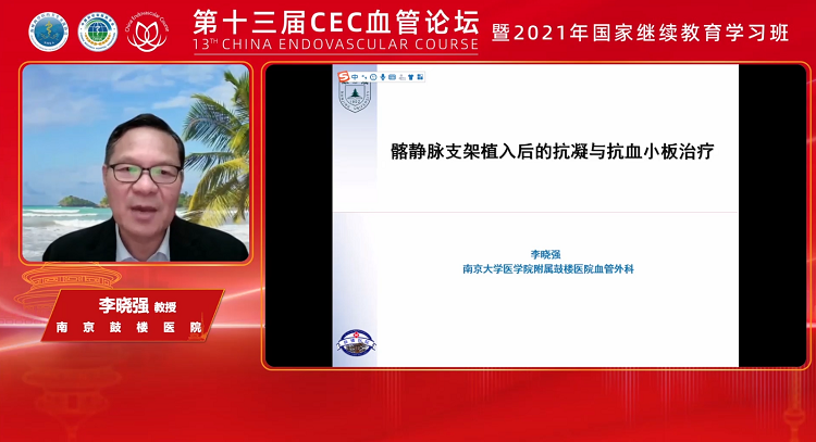 髂静脉支架植入后的抗凝与抗血小板治疗-李晓强