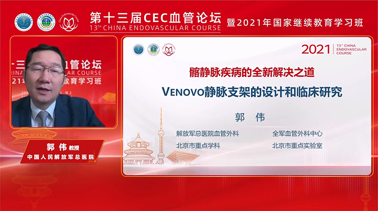 髂静脉疾病的全新解决之道 VENOVO静脉支架的设计和临床研究-郭伟