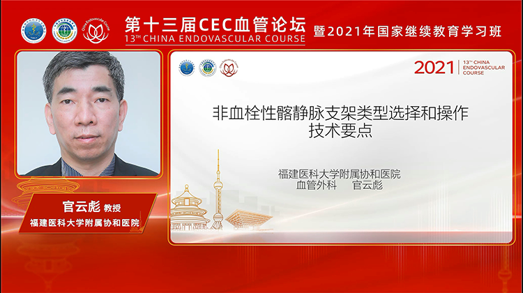 非血栓性髂静脉支架类型选择和操作技术要点-官云彪