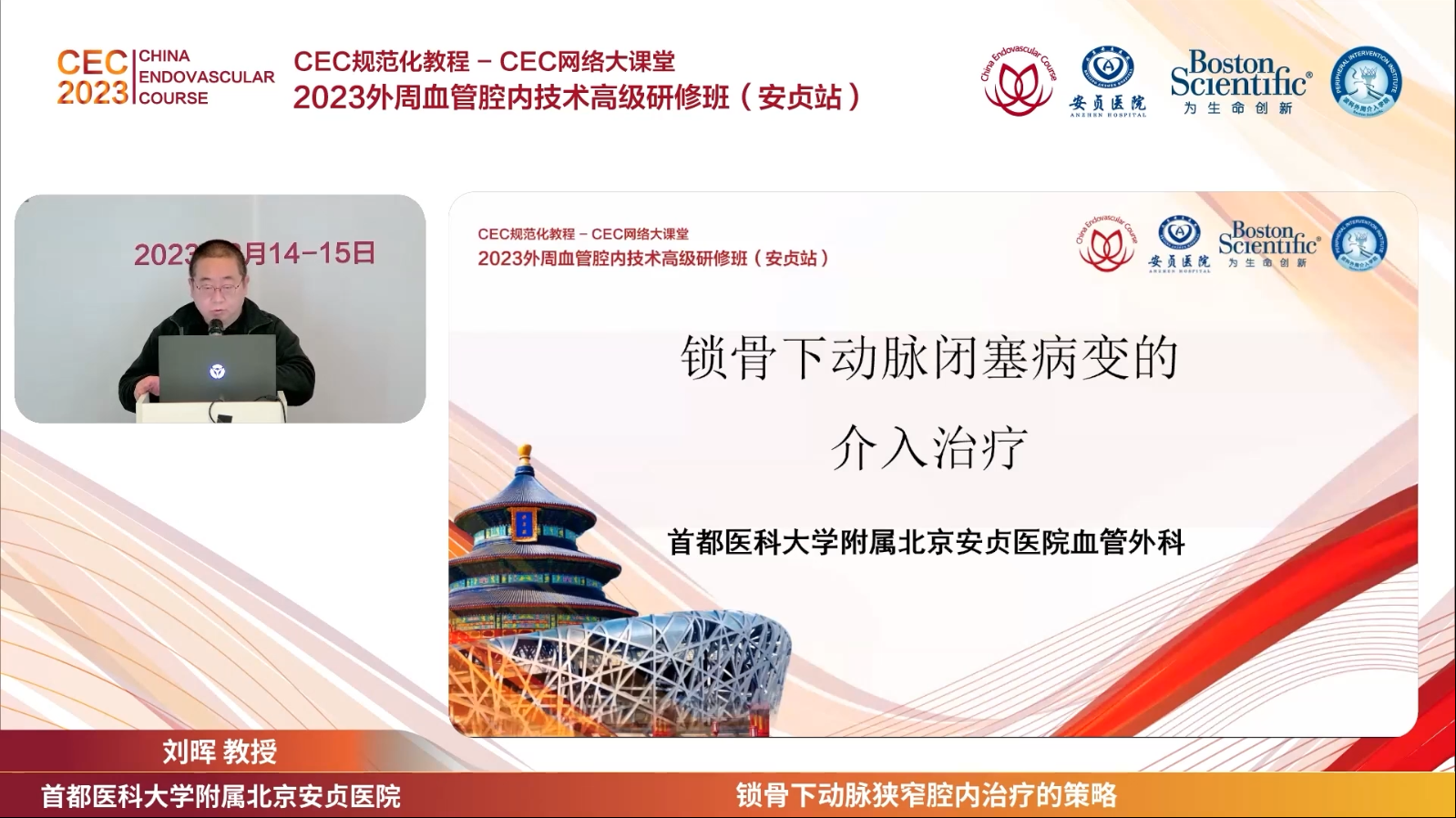 锁骨下动脉闭塞病变的介入治疗-刘晖