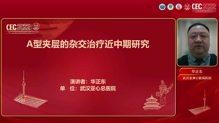 A型夹层杂交治疗的近中期疗效观察-华正东