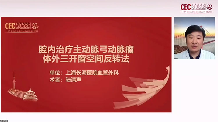 空间反转法胸主动脉预开窗-陆清声