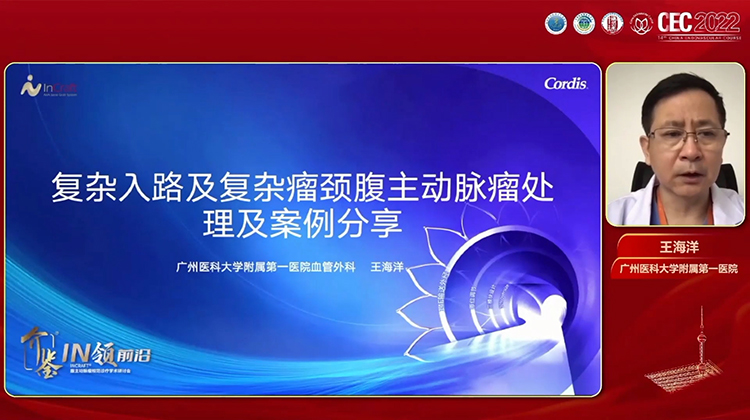 复杂入路及复杂瘤颈腹主动脉瘤处理及案例分享-王海洋