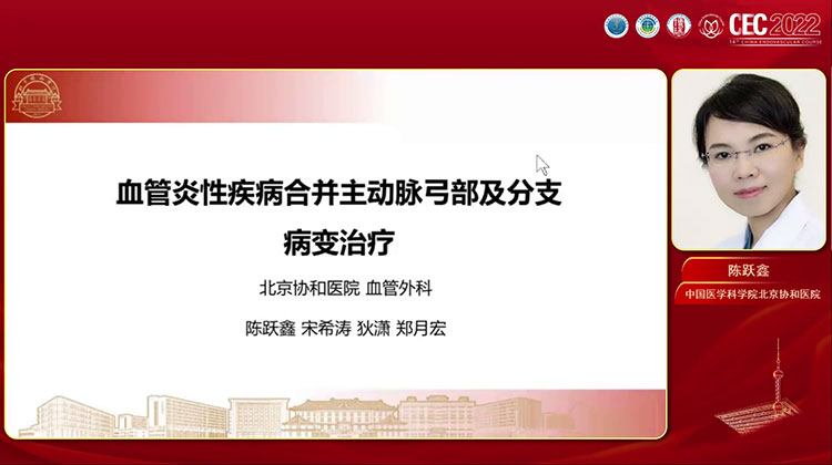 血管炎性疾病合并主动脉弓部及分支病变治疗-陈跃鑫
