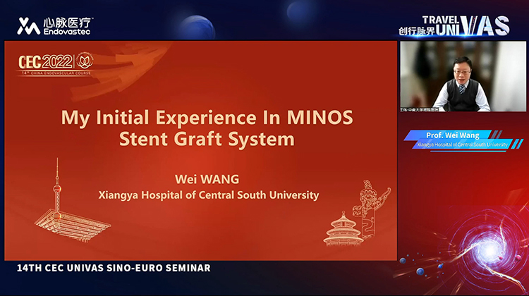 MinosUltra Low Profile腹主动脉覆膜支架临床应会-王伟