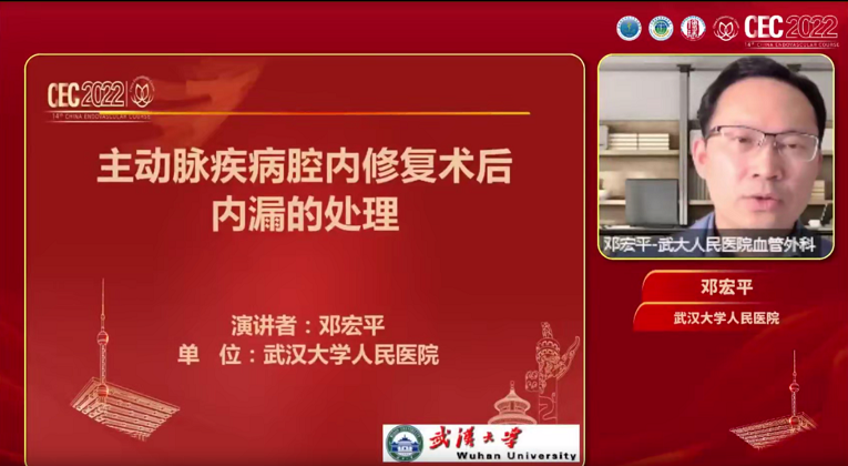 主动脉疾病腔内修复术后内漏的处理-邓宏平