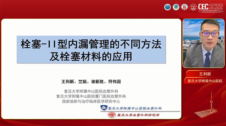 栓塞 - II型内漏管理的不同方法及栓塞材料的应用-王利新