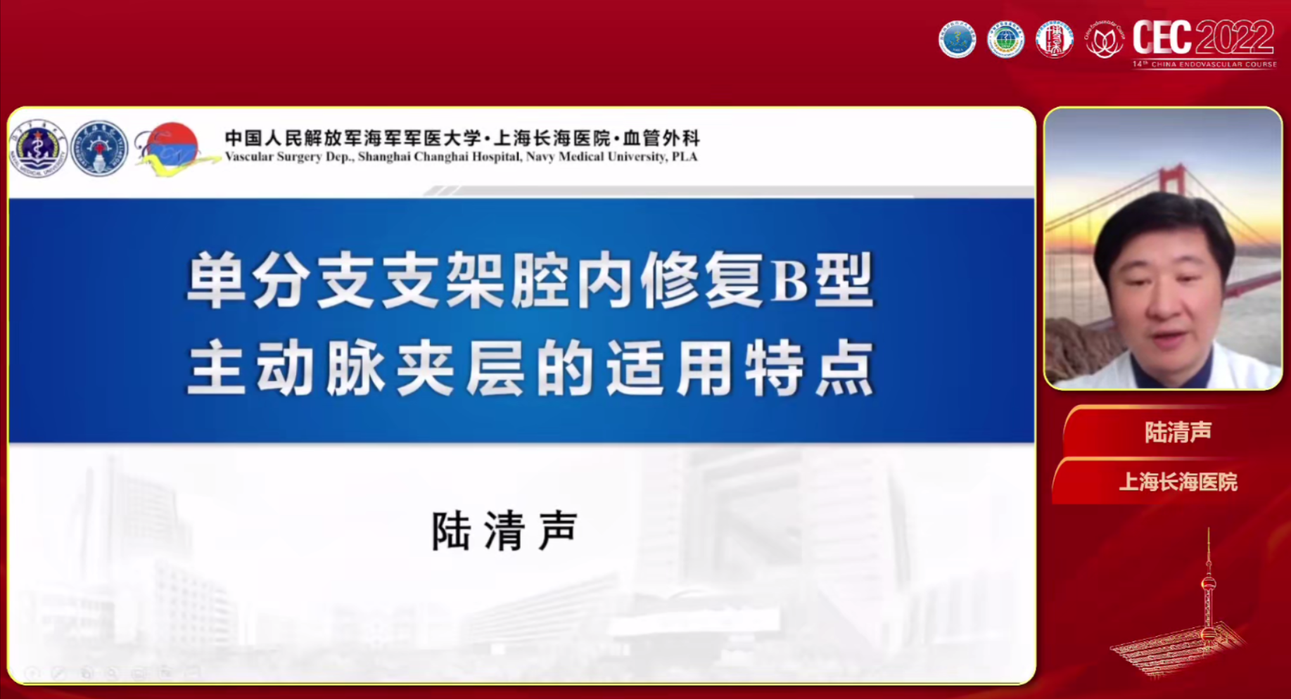 弓部分支支架临床应用最新研究-陆清声